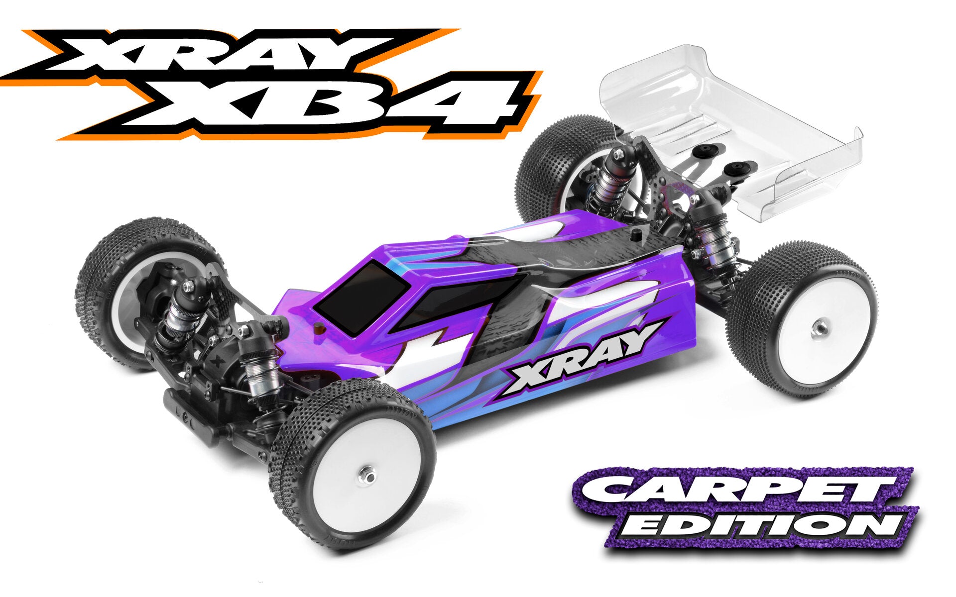 XRAY: XB4C'24 - 4WD 1/10 ELECTRIC OFF-ROAD CAR - CARPET EDITION