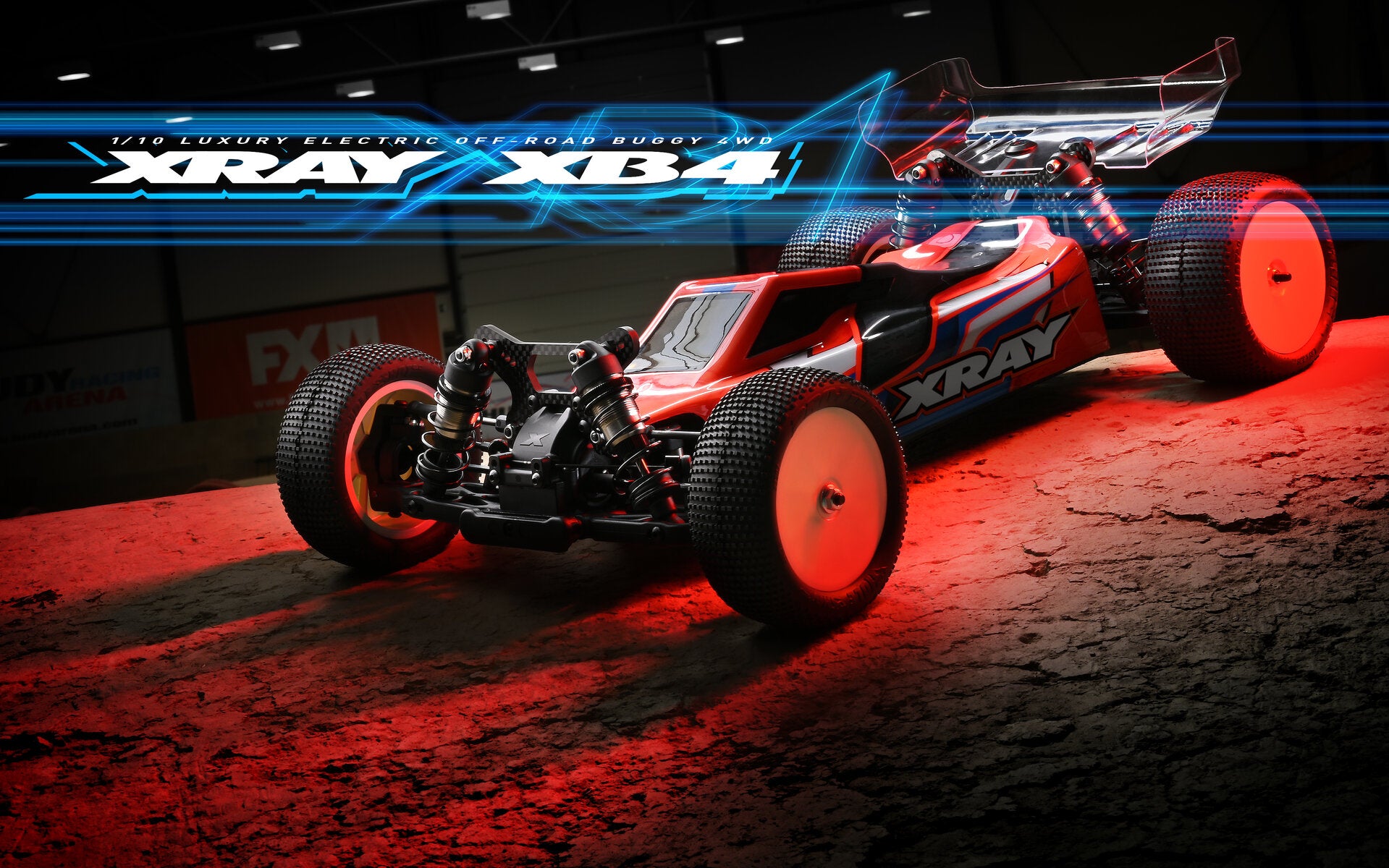 XRAY: XB4D'24 - 4WD 1/10 ELECTRIC OFF-ROAD CAR - DIRT EDITION