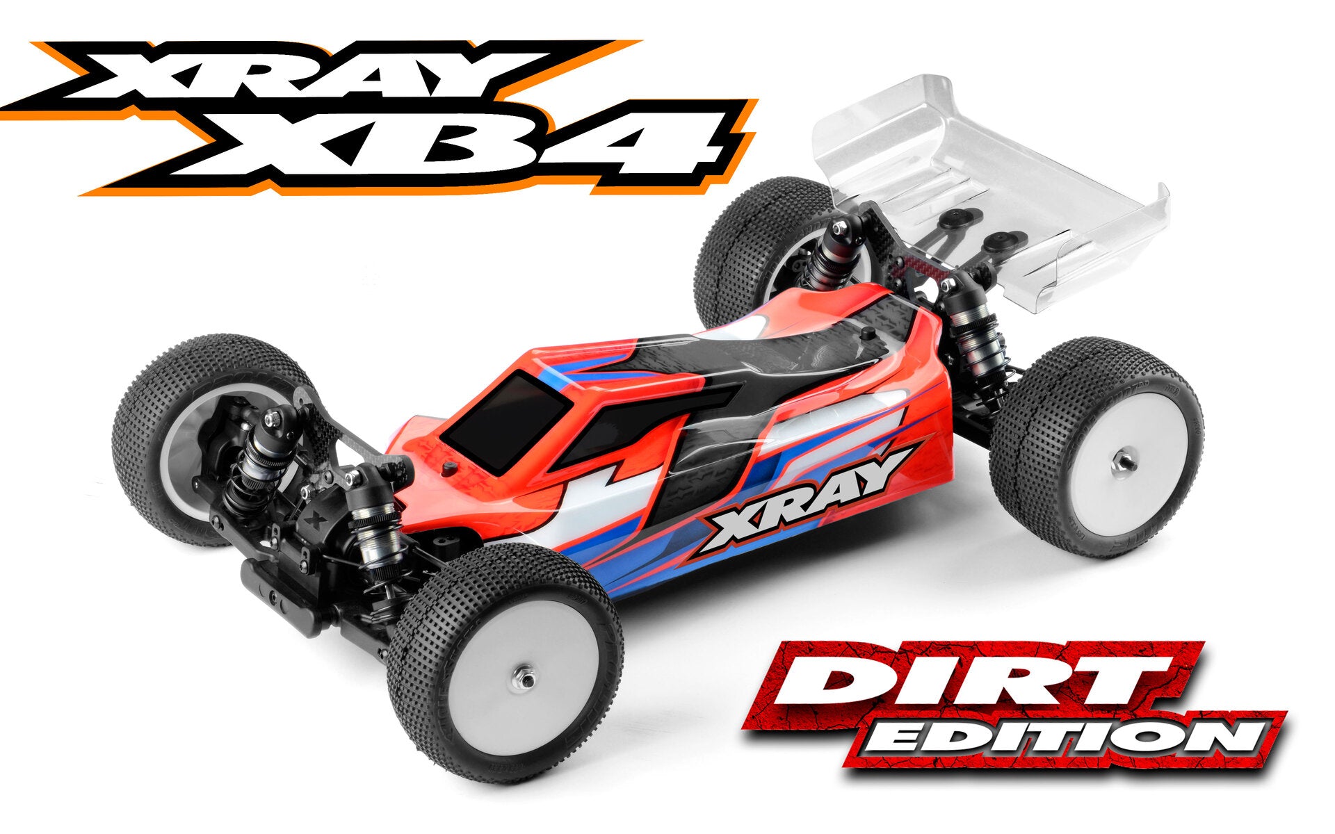 XRAY: XB4D'24 - 4WD 1/10 ELECTRIC OFF-ROAD CAR - DIRT EDITION