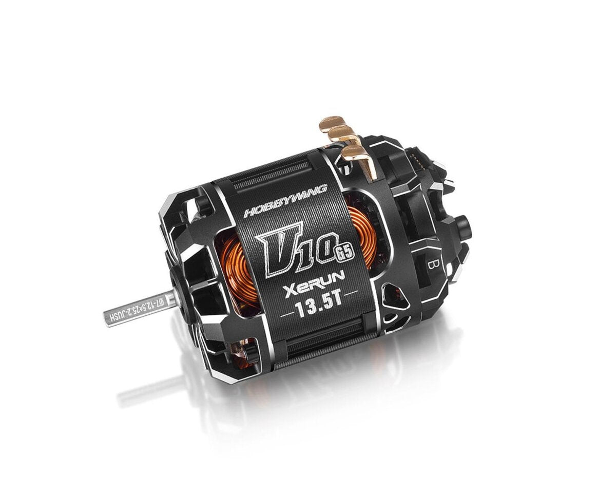 HOBBYWING XeRun V10 G5 Black 13.5T 4000kV Sensored Brushless Motor