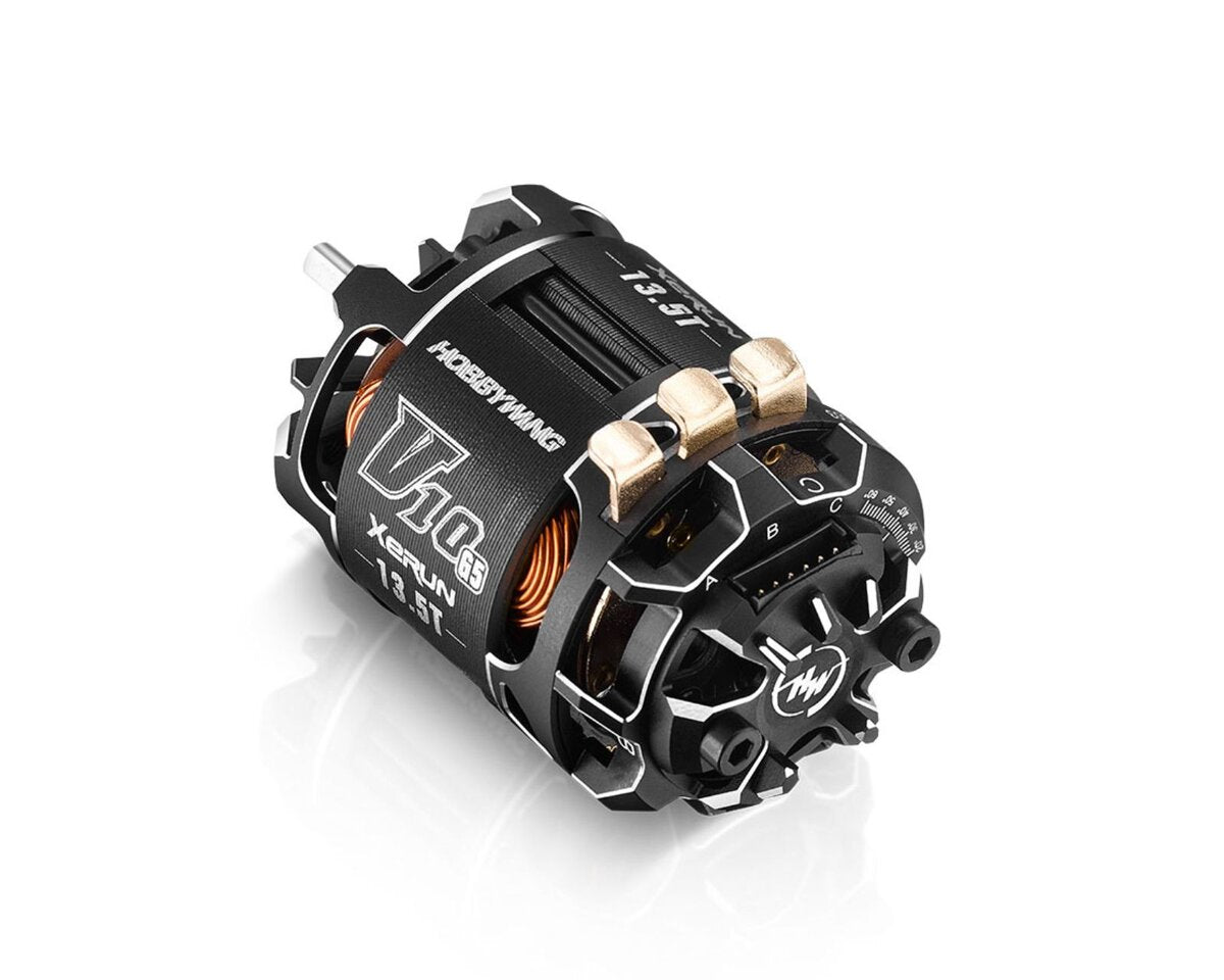 HOBBYWING XeRun V10 G5 Black 13.5T 4000kV Sensored Brushless Motor