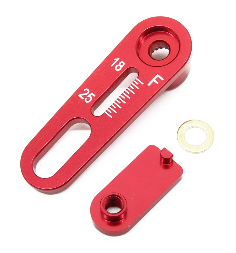 WRAP-UP NEXT: Adjust Range Servo Horn F 18-25mm(red)