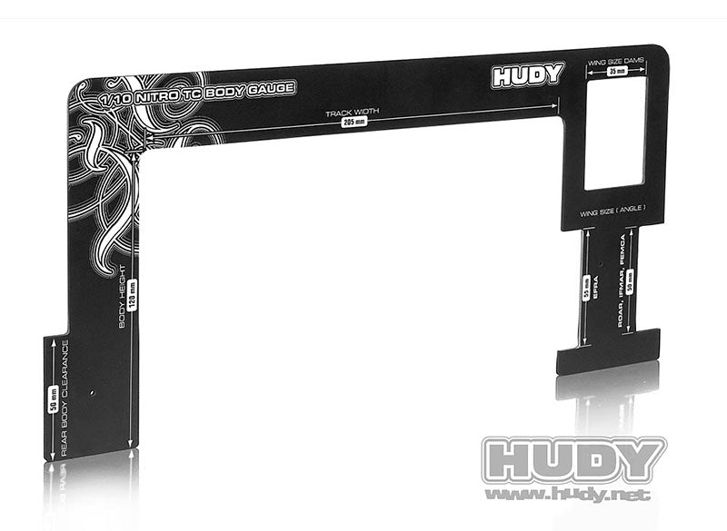 HUDY: HUDY BODY GAUGE 1/10 NITRO TOURING CARS