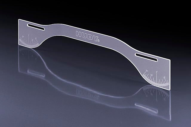 HUDY: UPSIDE MEASURE PLATE FOR 1/8 TRUGGY