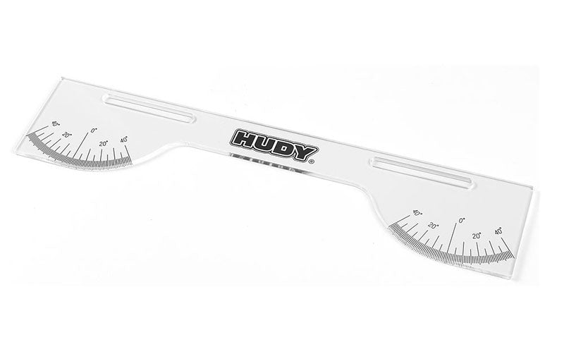 HUDY: UPSIDE MEASURE PLATE FOR 1/10 OFF-ROAD CARS