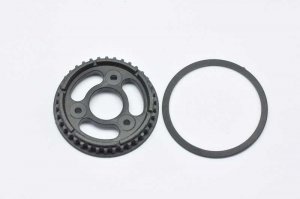 SERPENT: Pully solid axle 38T  (SER401359)