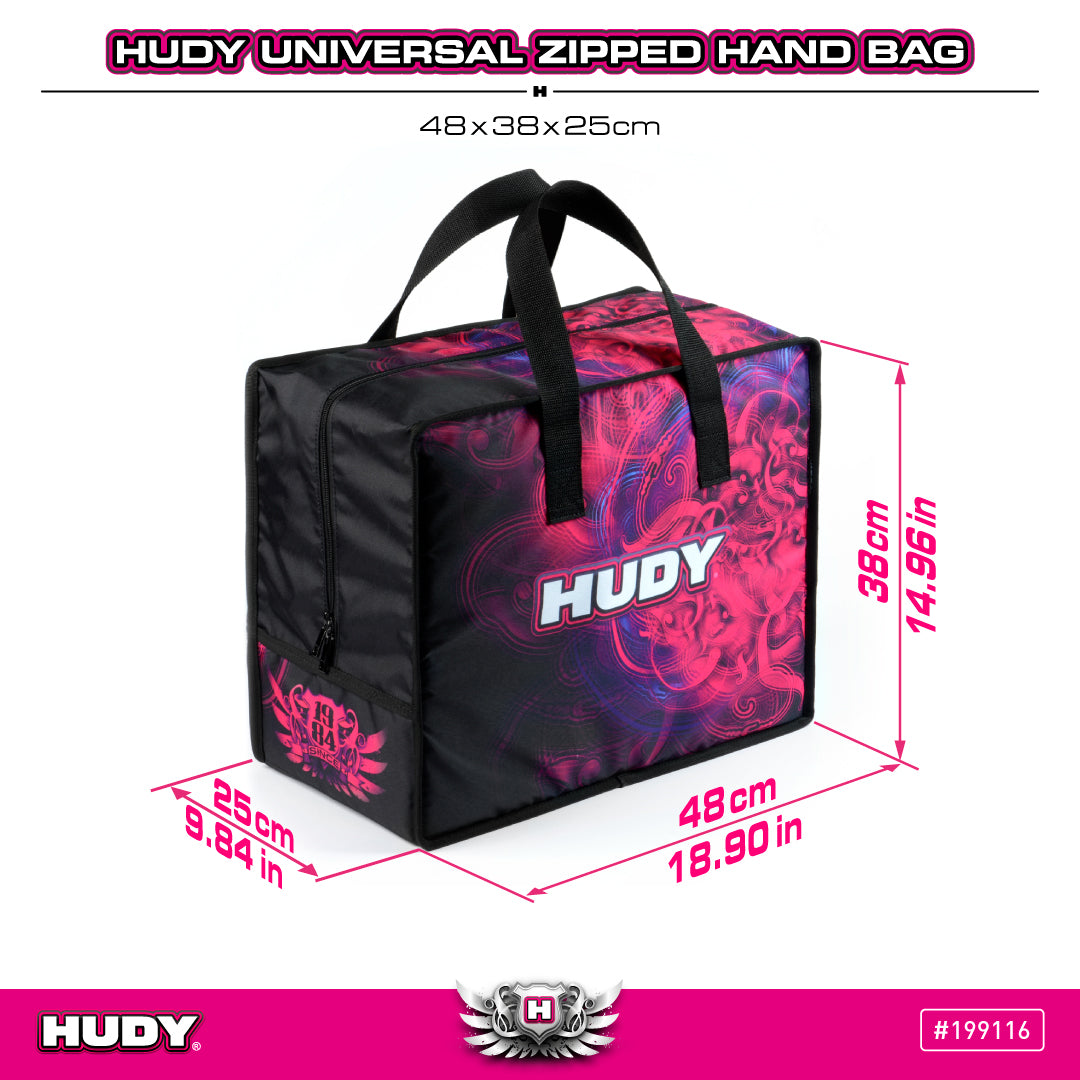 HUDY UNIVERSAL ZIPPED HAND BAG
