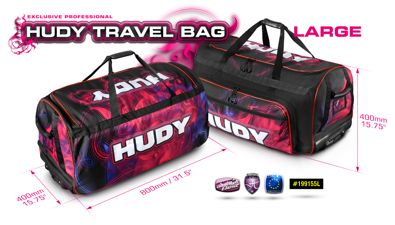 HUDY TRAVEL BAG - LARGE - CUSTOM NAME