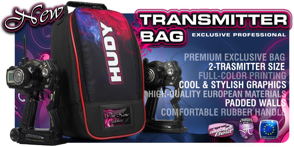 HUDY TRANSMITTER BAG - LARGE - EXCLUSIVE EDITION - CUSTOM NAME