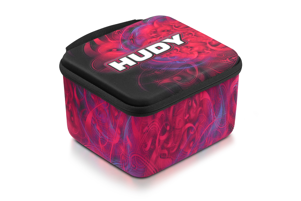 HUDY: HUDY HARD CASE - 185x220x145MM - TRANSMITTER SANWA MT44 & M17