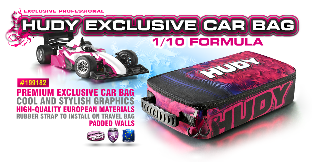 HUDY CAR BAG - 1/10 FORMULA - CUSTOM NAME