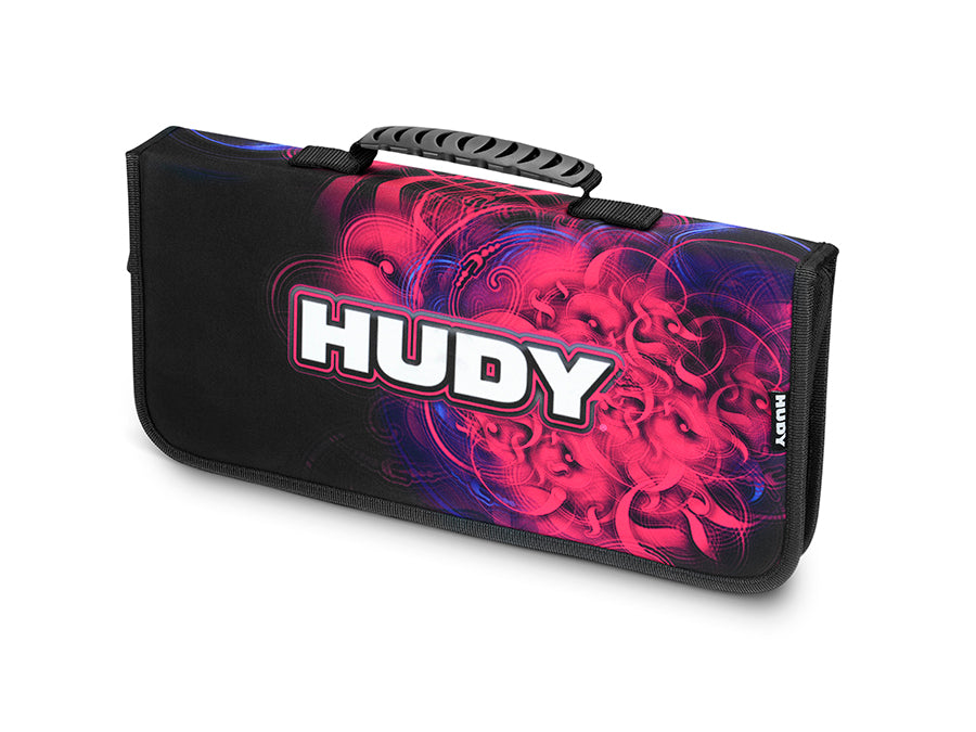 HUDY SET-UP BAG FOR 1/10 TOURING CARS, 1/10 & 1/12 PAN CARS, 1/10 FORMULA - CUSTOM NAME