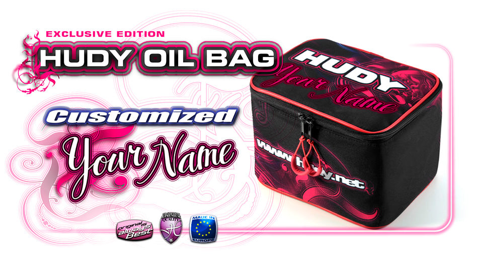 HUDY OIL BAG - LARGE - CUSTOM NAME