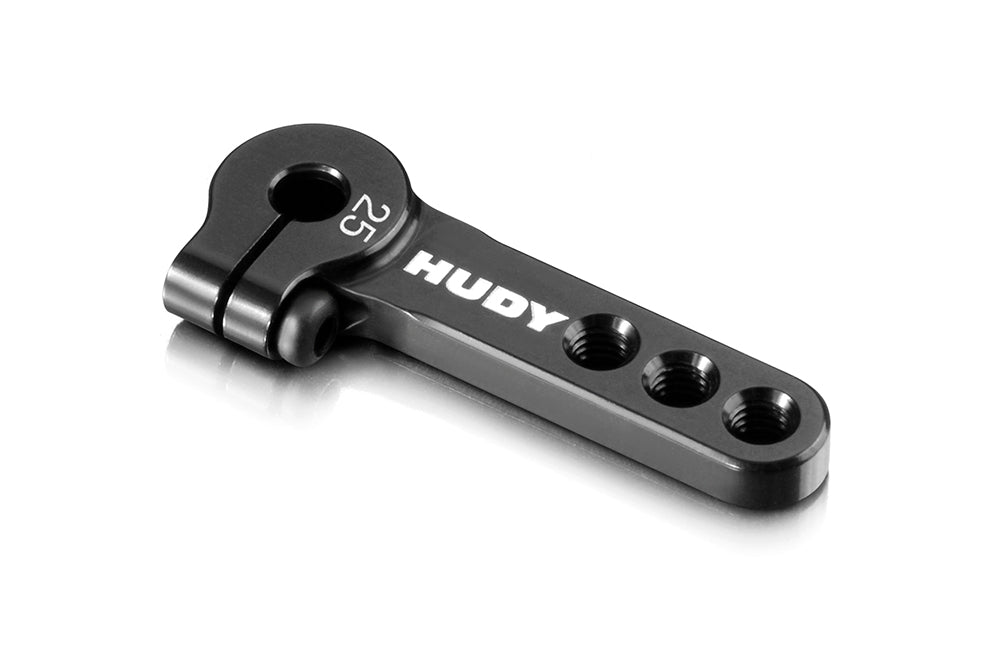 HUDY ALU CLAMP SERVO HORN - FUTABA, SAVÖX - 3-HOLE M3 - 25T