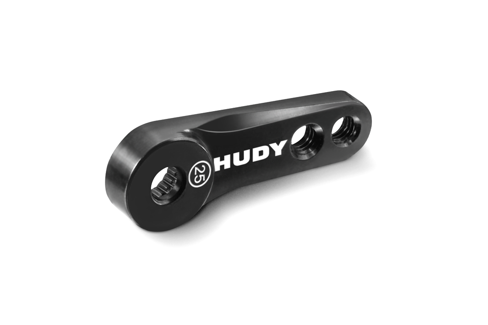 HUDY ALU SERVO HORN - FUTABA, SAVÖX - 2-HOLE M3 - 25T