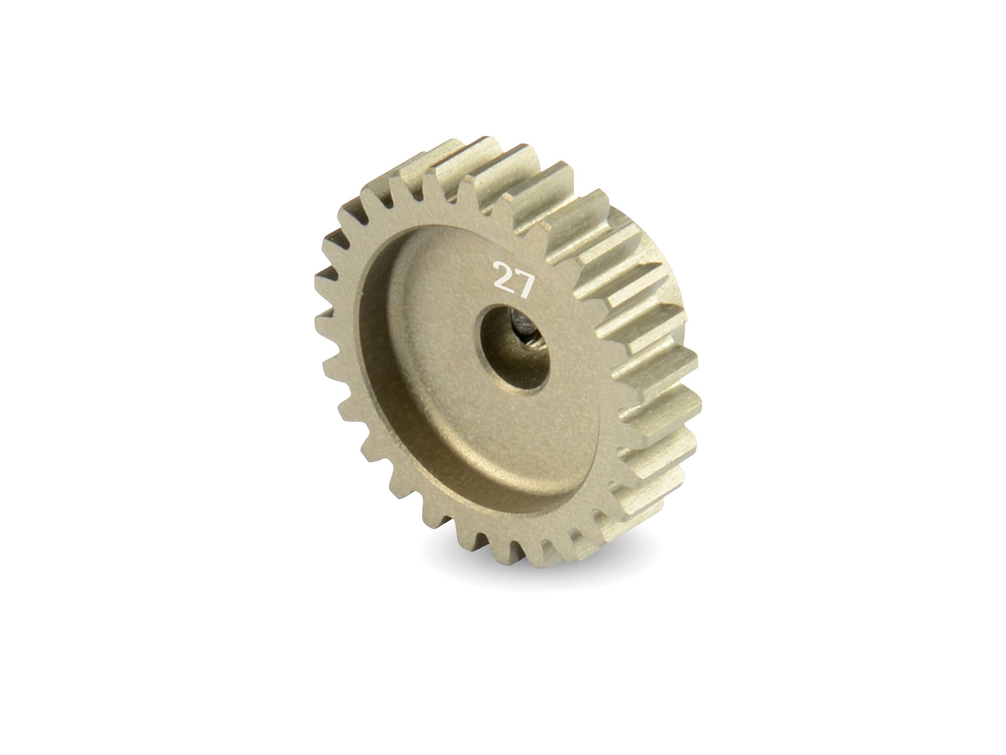 HUDY ALU ULTRA-LIGHT PINION GEAR - HARD COATED -  27T / 48