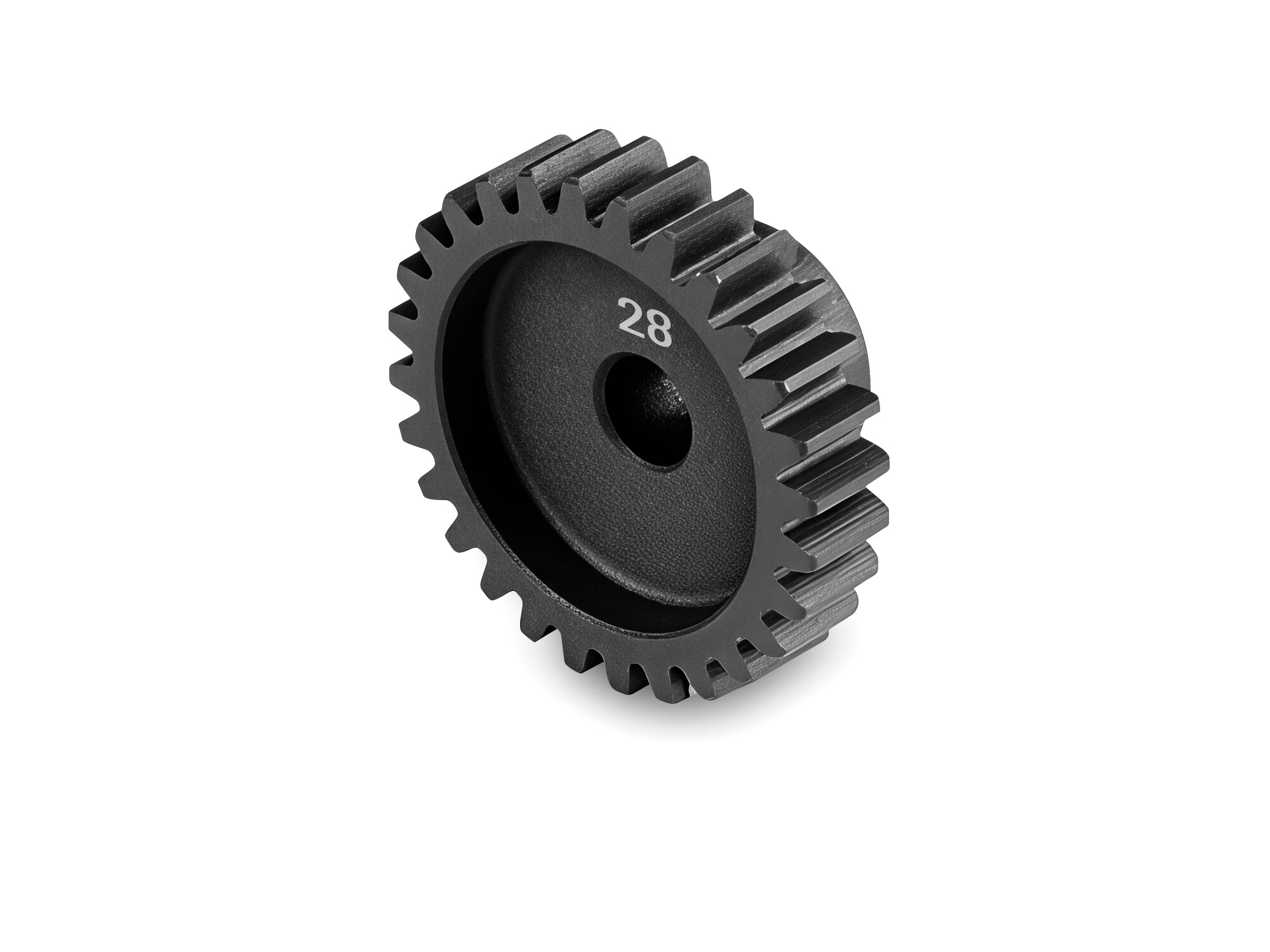 HUDY ALU ULTRA-LIGHT PINION GEAR - HARD COATED -  28T / 48