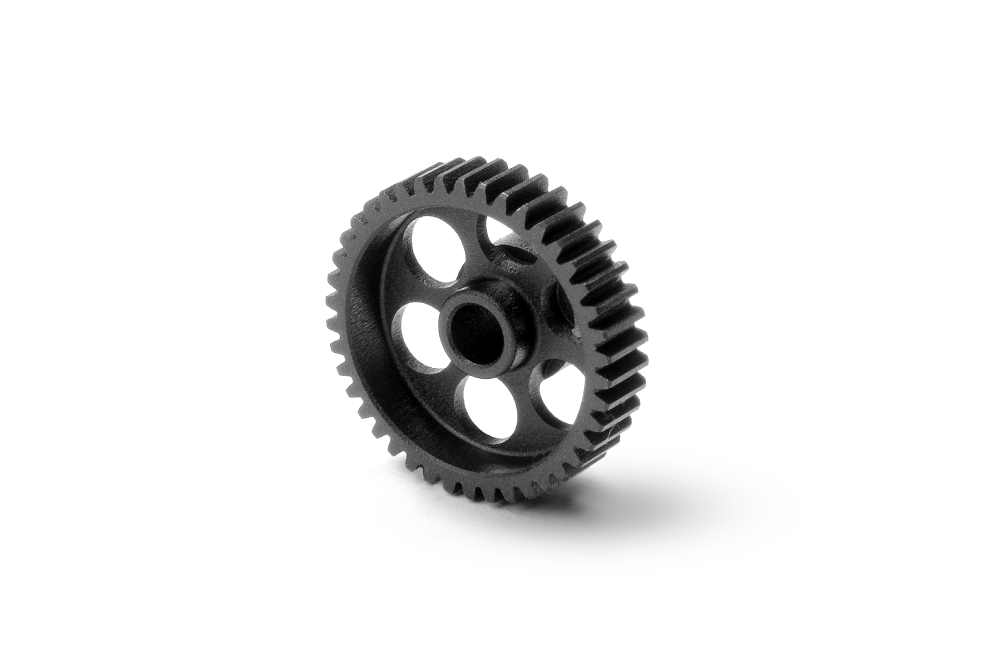 HUDY: HUDY ALU ULTRA-LIGHT PINION GEAR - HARD COATED -  42T / 64
