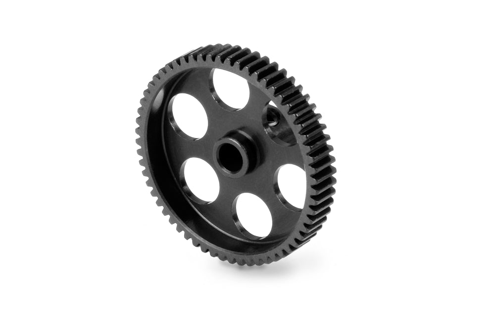 HUDY: ALU ULTRA-LIGHT PINION GEAR - HARD COATED -  60T / 64