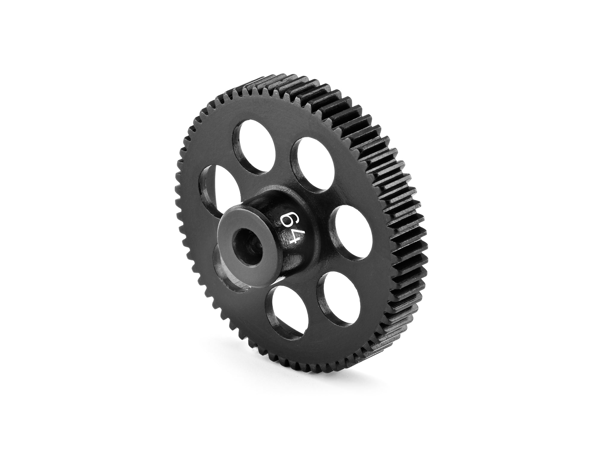 HUDY ALU ULTRA-LIGHT PINION GEAR - HARD COATED -  64T / 64