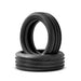 Two black tires stacked on a white background with JConcepts branding.
