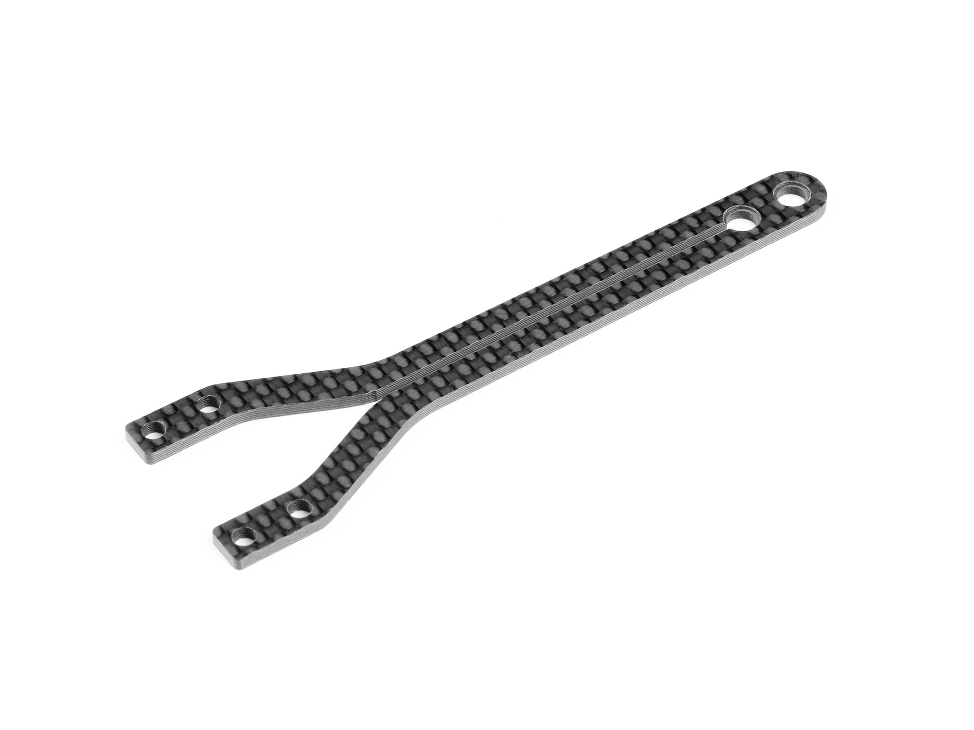 XRAY X4G'23 GRAPHITE UPPER DECK - SPLIT FRONT - 2.0MM