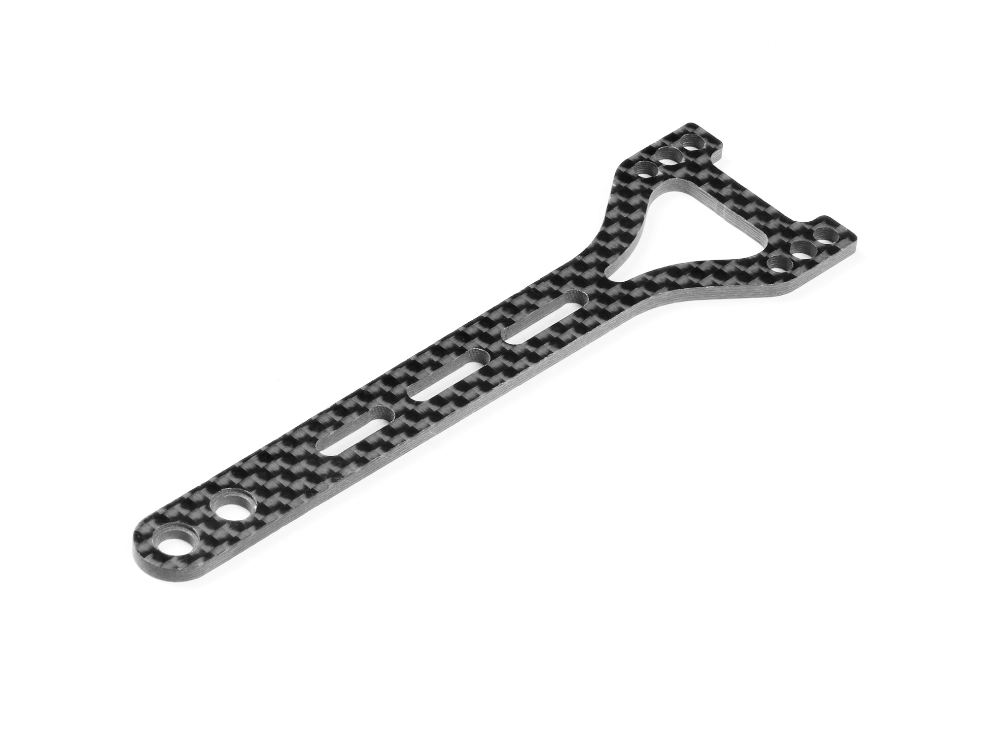 XRAY X4'23 GRAPHITE UPPER DECK - SPLIT REAR - 2.0MM