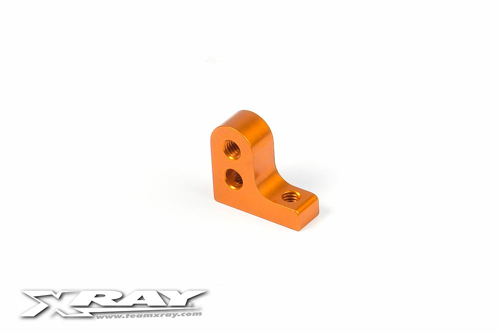 XRAY: T4 ALU LOWER SUSPENSION HOLDER - ORANGE