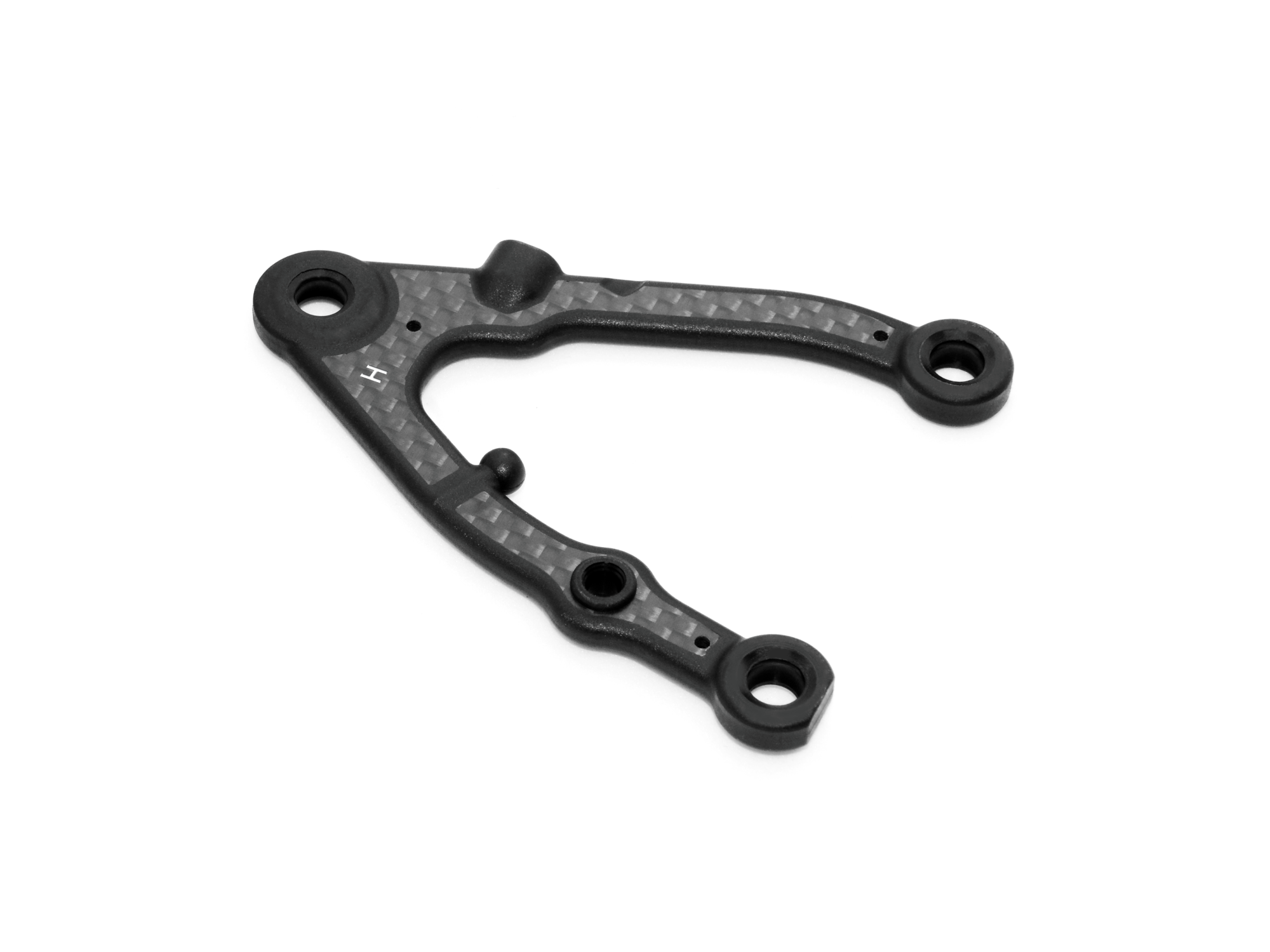XRAY: X4 CFF™ CARBON-FIBER FUSION FRONT LOWER ARM - HARD - LEFT