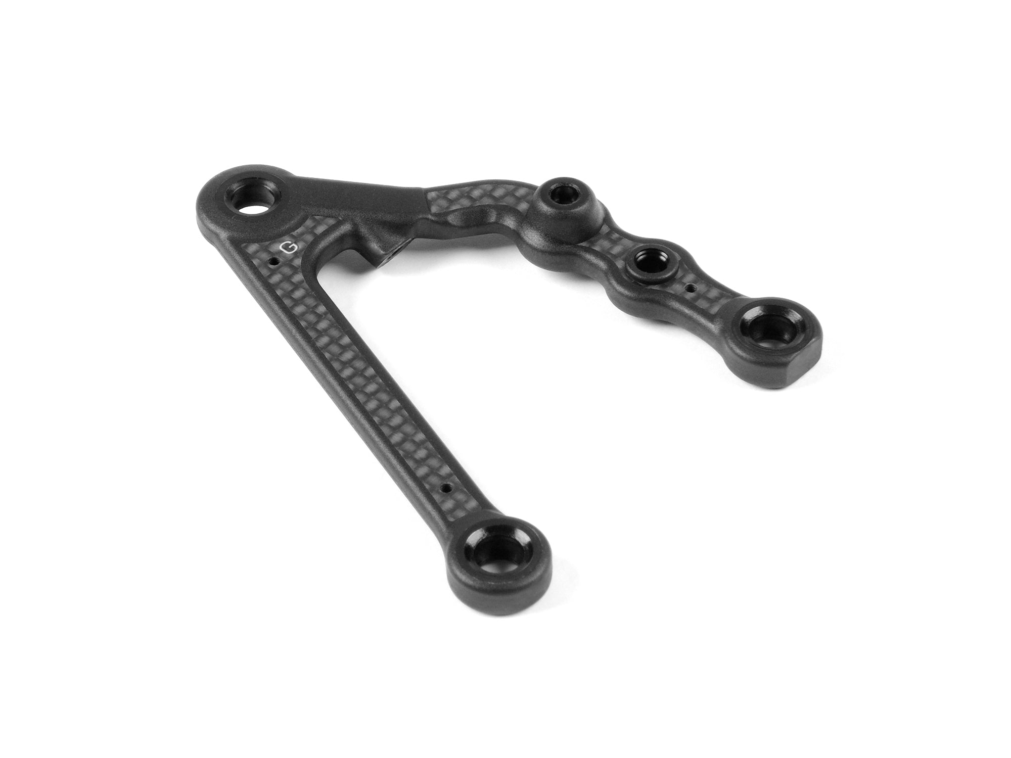 XRAY X4 CFF™ FRONT LOWER ARM - INNER SHOCK POSITION - GRAPHITE - RIGHT