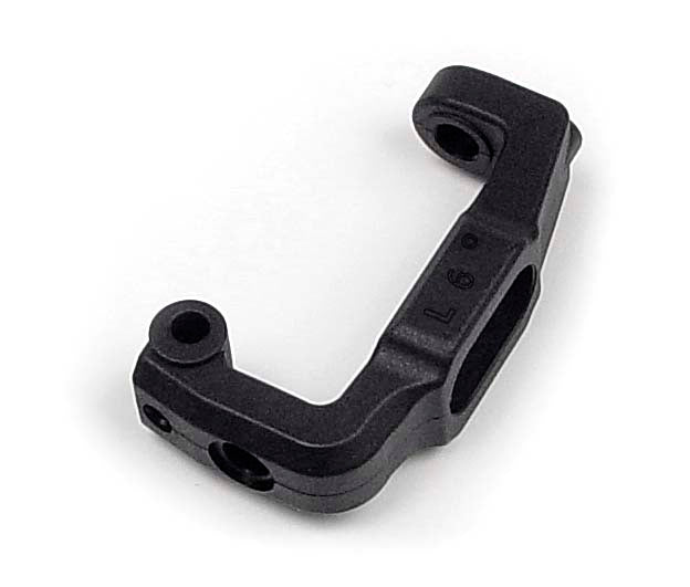 XRAY: COMPOSITE C-HUB FRONT BLOCK, LEFT - SOFT - CASTER 6°