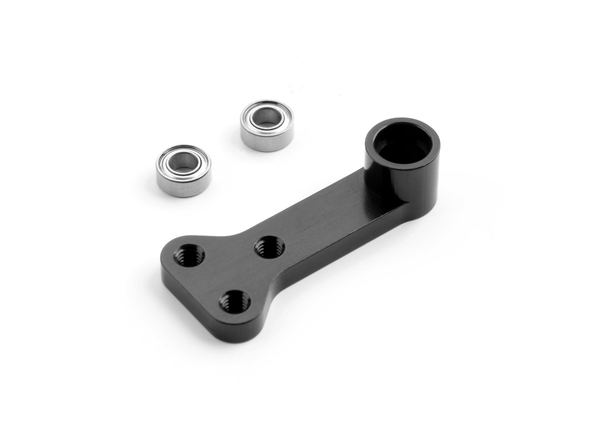 XRAY: X4F ALU SERVO SAVER ARM - BLACK - SWISS 7075 T6