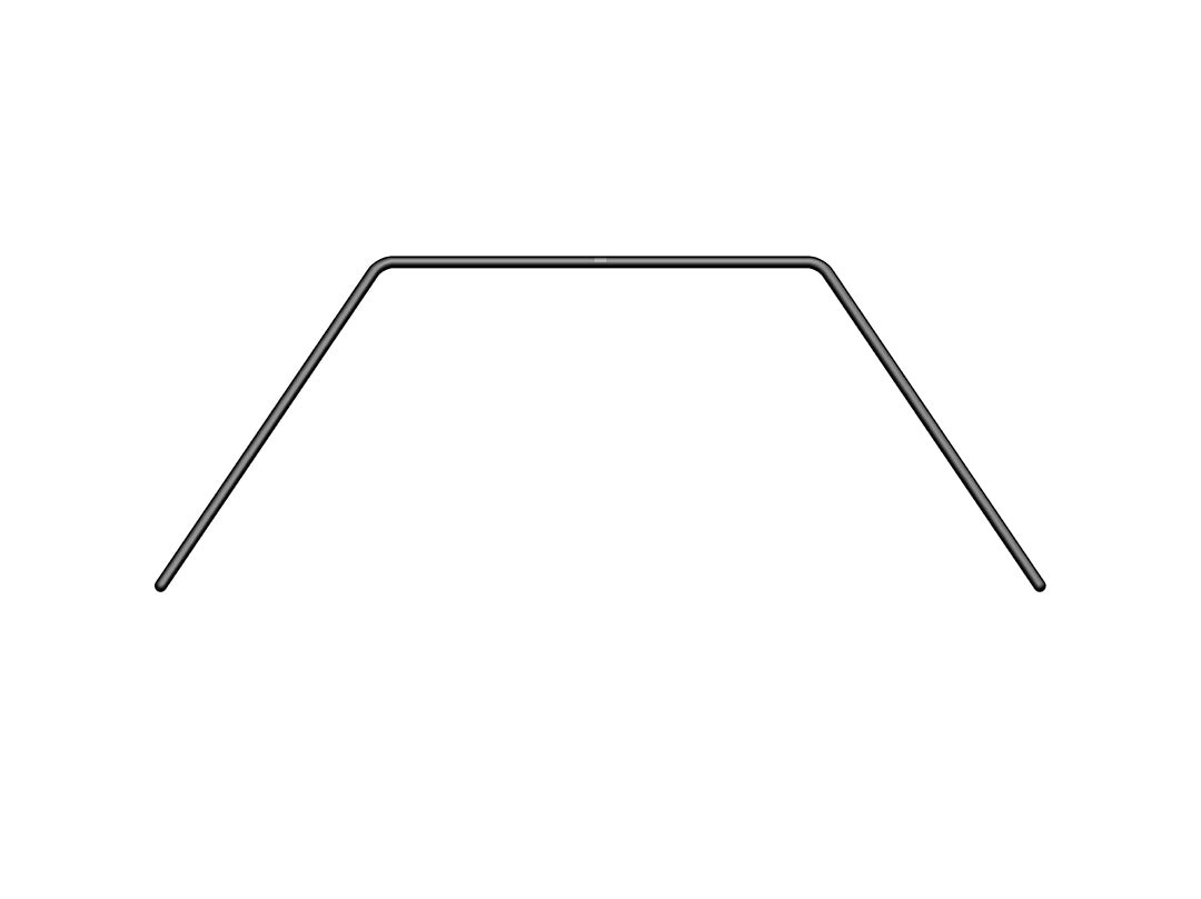 XRAY: X4 ANTI-ROLL BAR - FRONT 1.1 MM