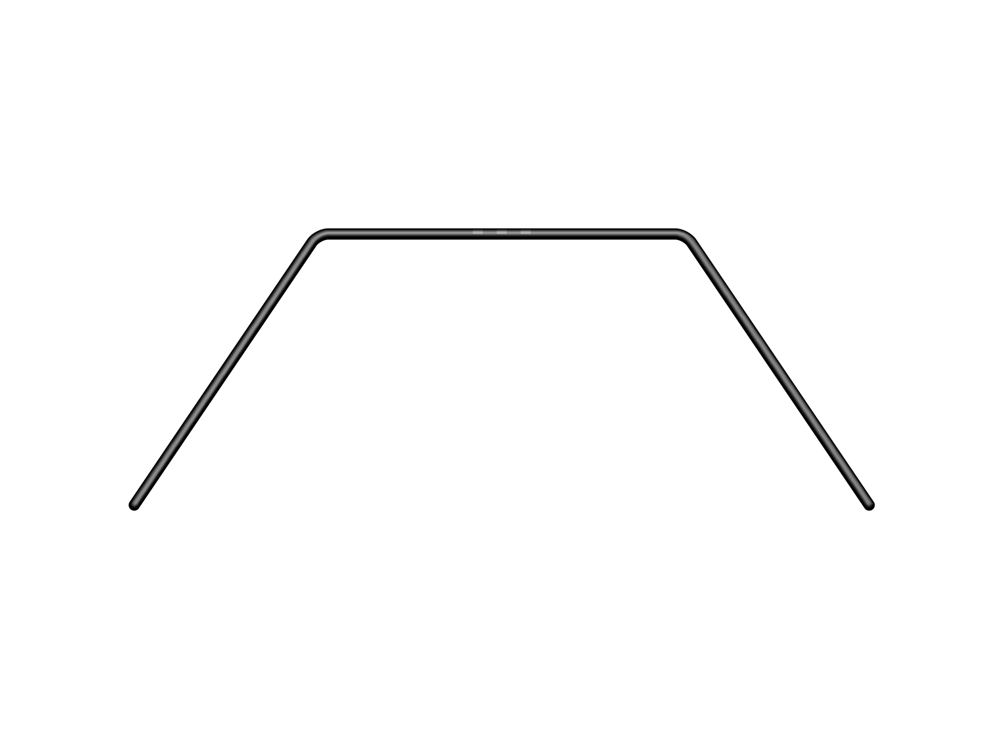 XRAY: X4 ANTI-ROLL BAR - FRONT 1.3 MM