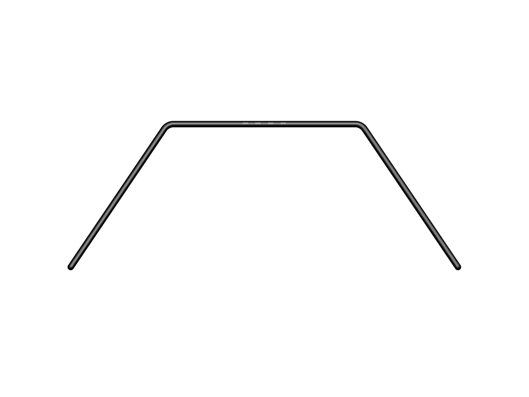 XRAY: X4 ANTI-ROLL BAR - FRONT 1.4 MM