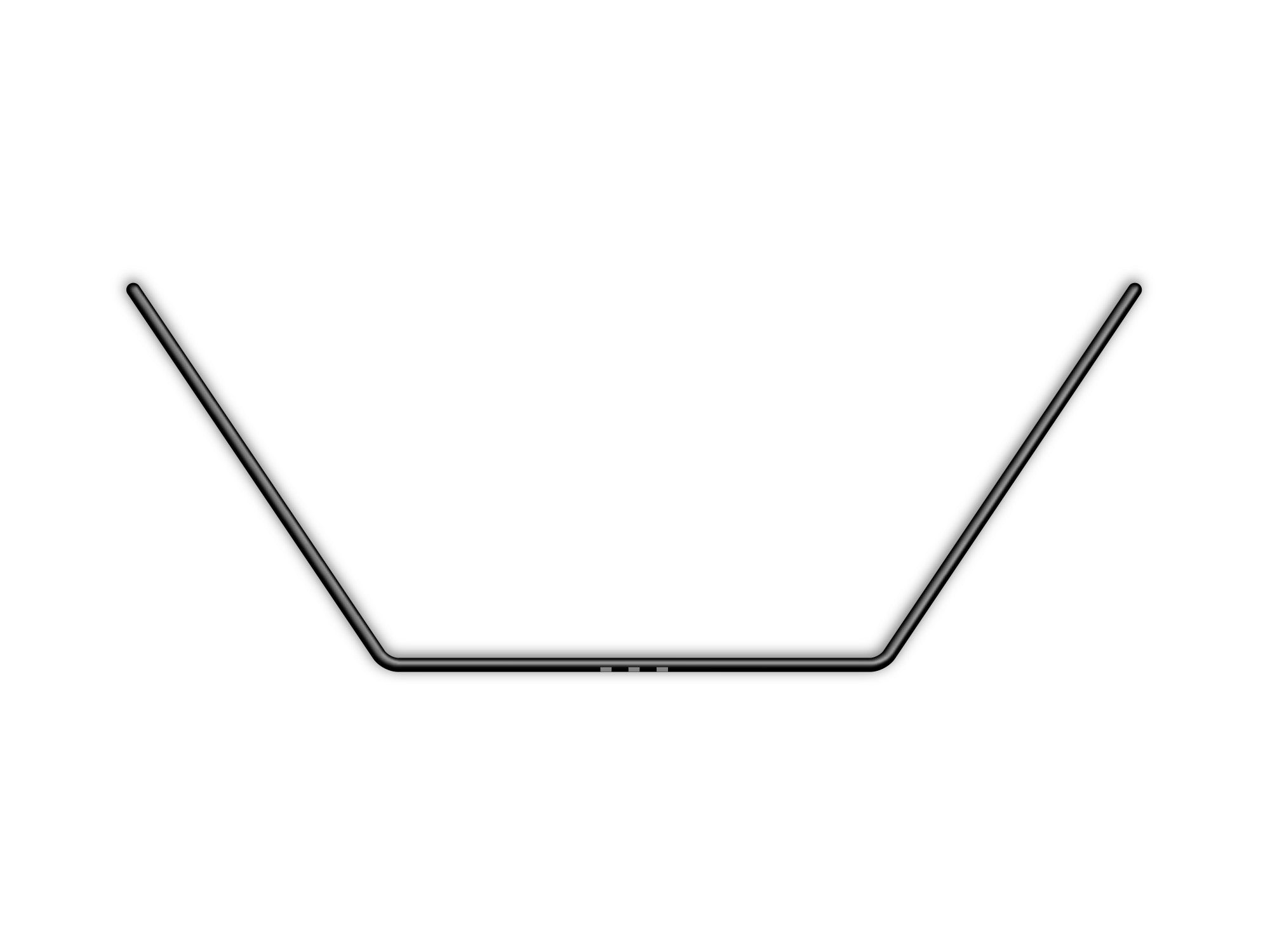 XRAY X4 ANTI-ROLL BAR AAM - ABOVE ARM MOUNT - FRONT 1.3MM