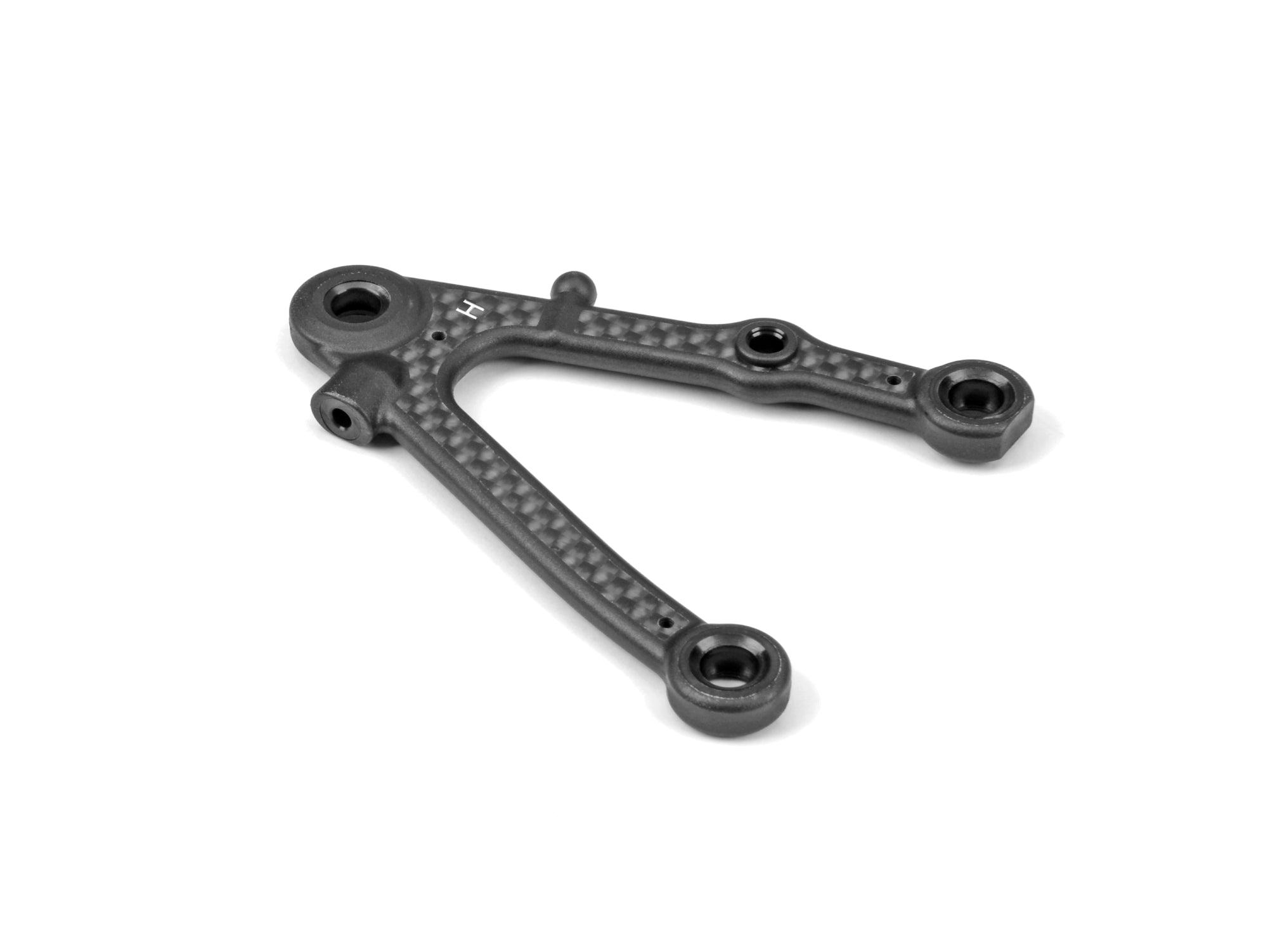 XRAY: X4 CFF™ CARBON-FIBER FUSION REAR LOWER ARM - HARD - LEFT