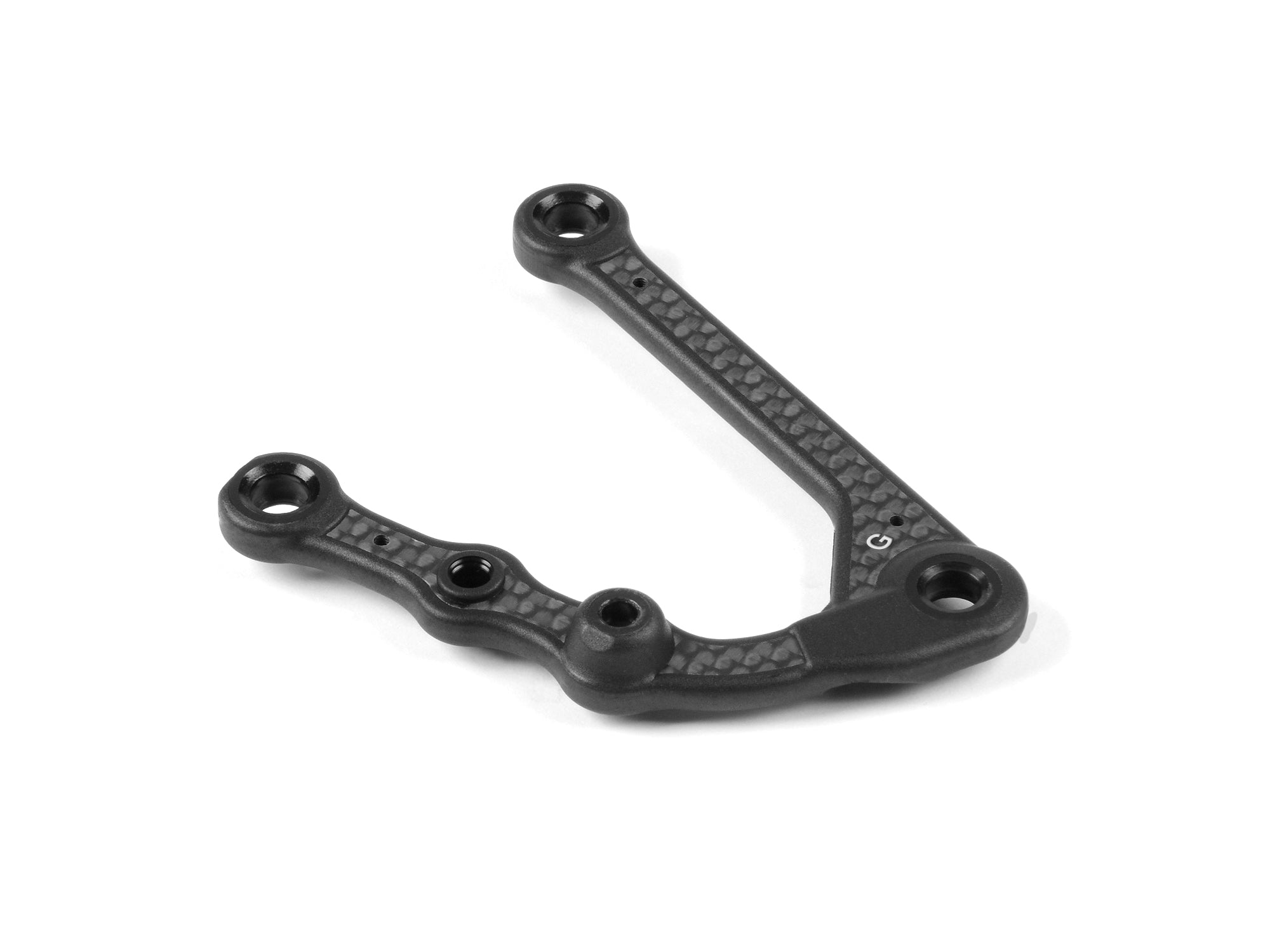 XRAY: X4 CFF™ REAR LOWER ARM - INNER SHOCK POSITION - GRAPHITE - LEFT