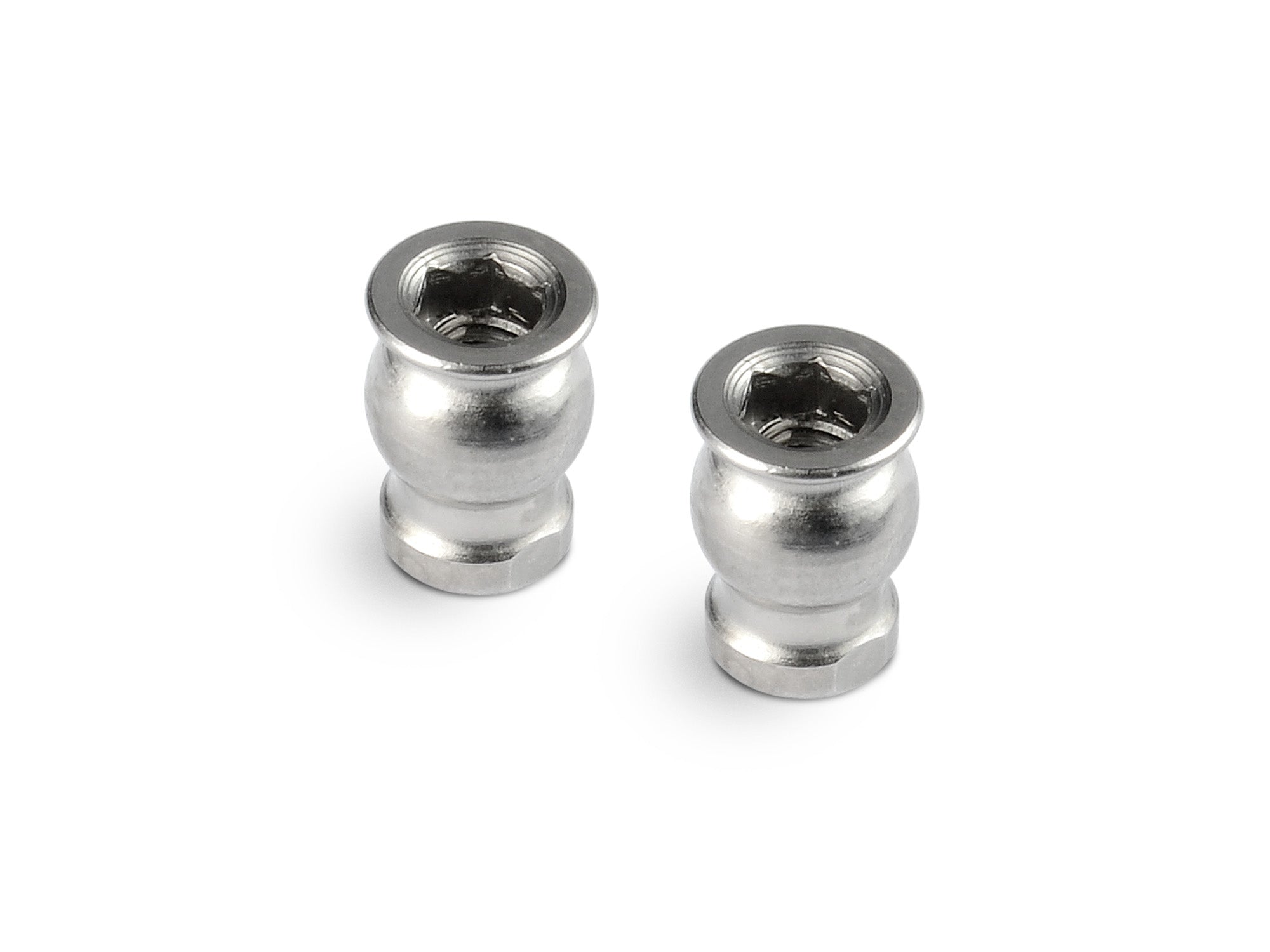 XRAY X4 LOWER ARM BALL UNIVERSAL 4.9MM WITH HEX - HUDY SPRING STEEL™ (2)