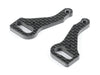 XRAY X4 CARBON FRONT STEERING PLATE (L+R)
