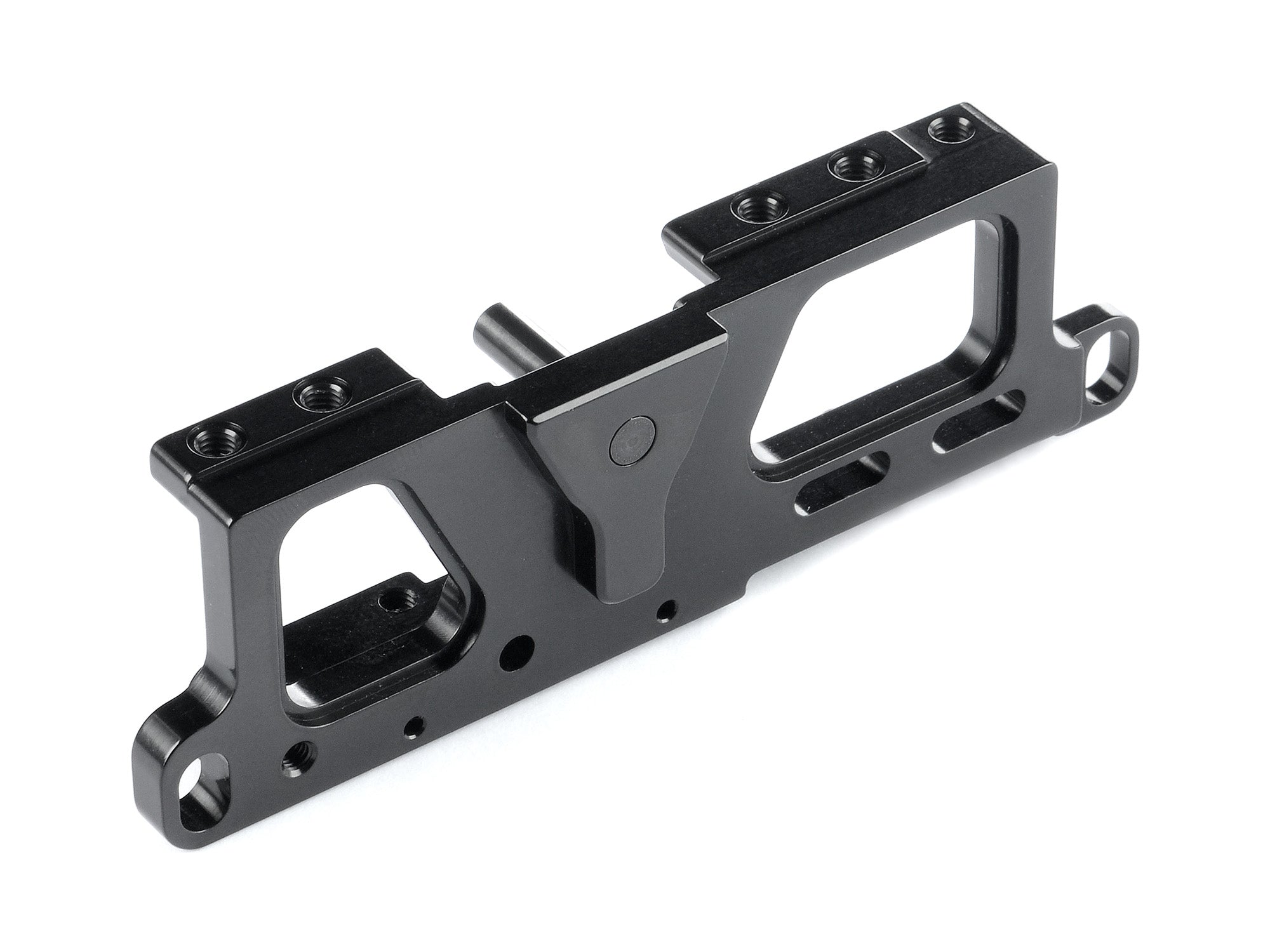 XRAY X4 ALU MOTOR MOUNT WITH 3MM CENTERING PINS - DEEPER COUNTERSUNK
