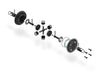 XRAY X4 BB GEAR DIFFERENTIAL FOR UNI BULKHEADS - SET