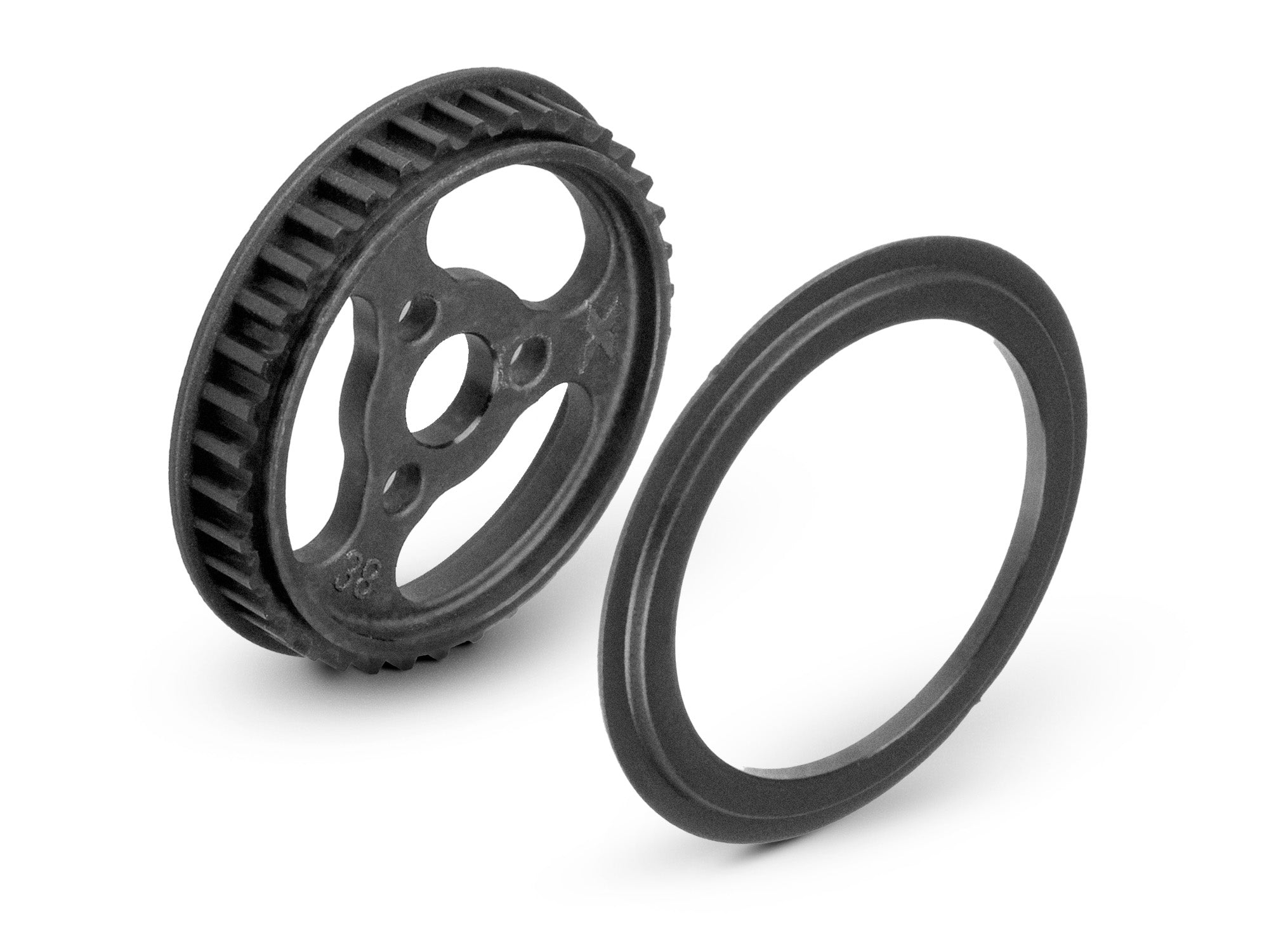 XRAY COMPOSITE PULLEY 38T FOR ALU SOLID AXLE