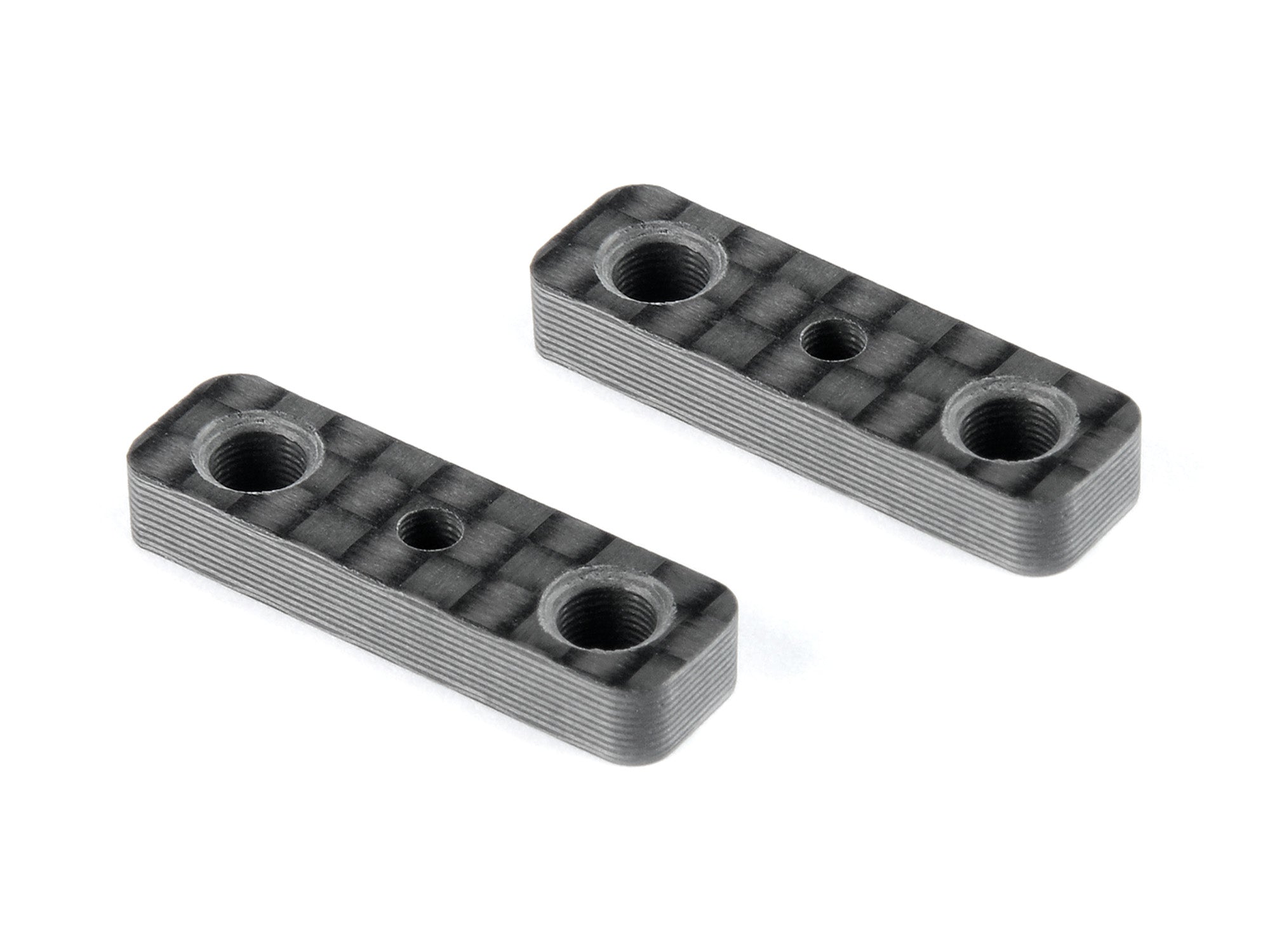 XRAY CARBON BATTERY PLATE SHIM - DEEPER COUNTERSUNK (2)