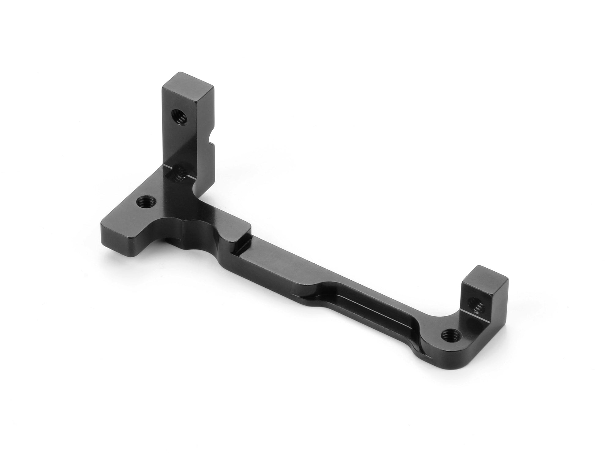 XRAY: X4 ALU SERVO MOUNT - BLACK - ONE-PIECE - SWISS 7075 T6