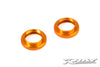 XRAY: ALU SHOCK ADJUSTABLE NUT - ORANGE (2)
