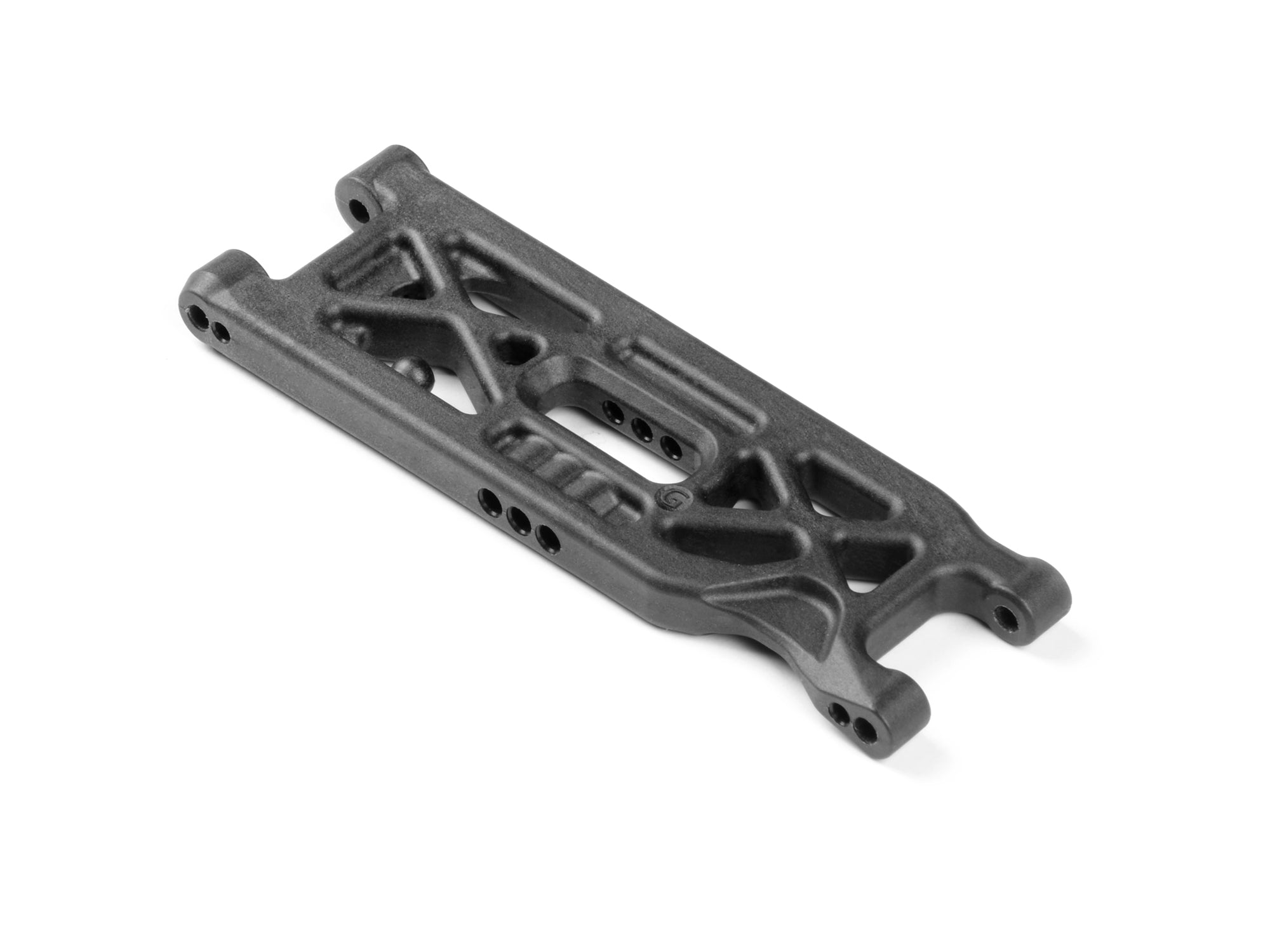 XRAY: XT2 COMPOSITE SUSPENSION ARM FRONT LOWER - GRAPHITE