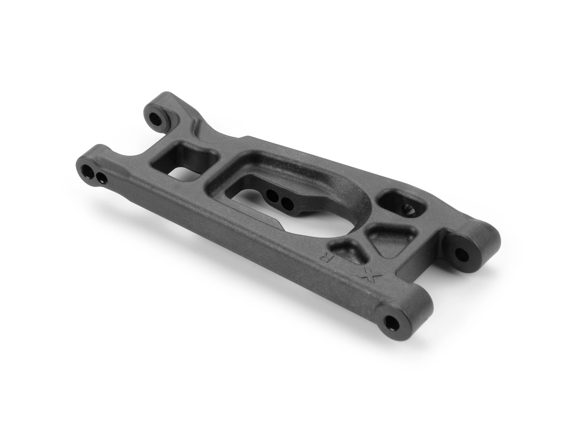 XRAY: SUSPENSION ARM FRONT - LSM - RIGHT - SHORT - GRAPHITE