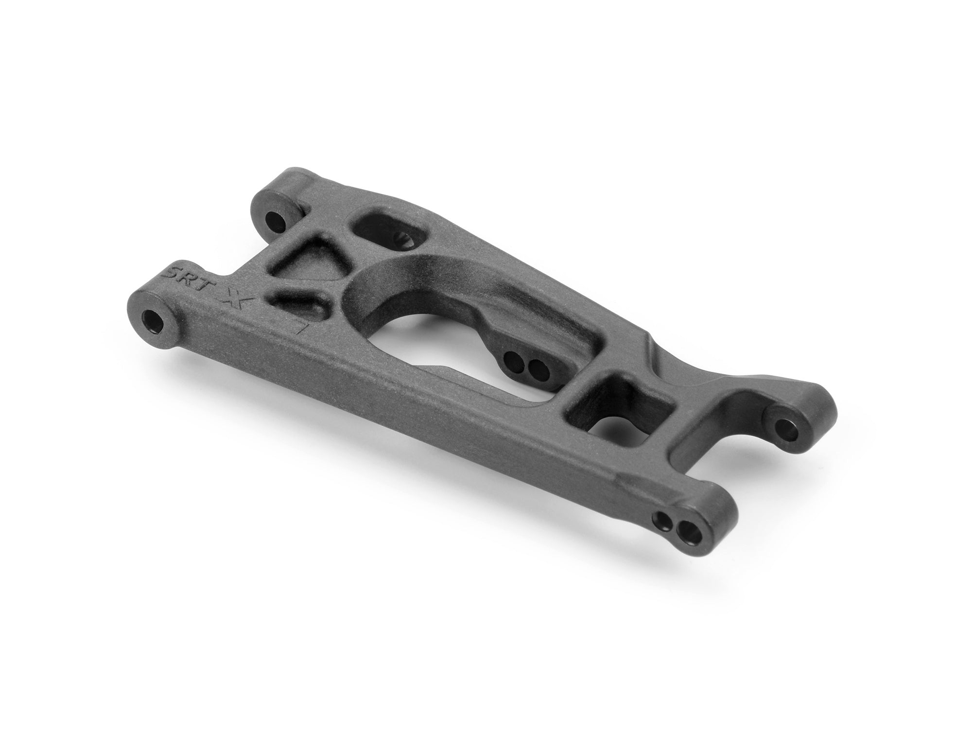 XRAY: SUSPENSION ARM FRONT - LSM - LEFT - SHORT - GRAPHITE