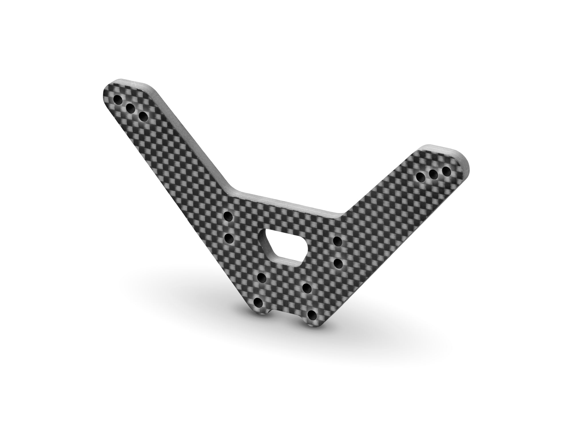 XRAY: XT2 GRAPHITE SHOCK TOWER FOR 1-PIECE CHASSIS - REAR